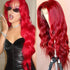 Red Lace Front Wig