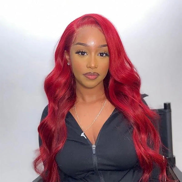 Vibrant Red Wig