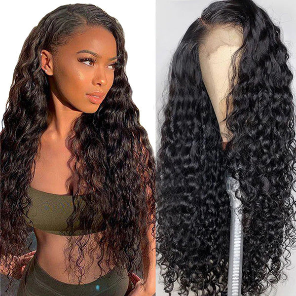 Water Wave Lace Front Wigs