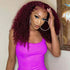 burgundy lace front wig