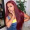 Wine Red Lace Wig