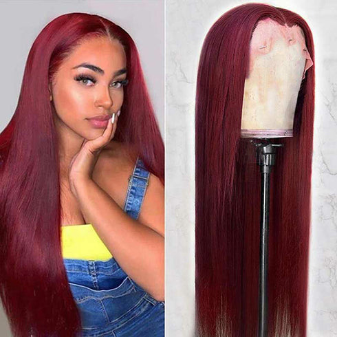 99J Lace Front Wig