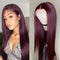 Wine Red Wig