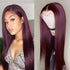 Wine Red Wig