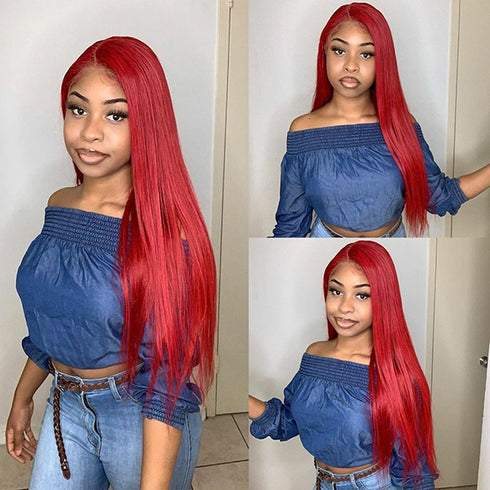 Bold Red Wig