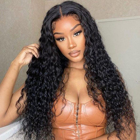 Water Wave Human Hair Wig