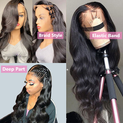 Body Wave HD Lace Frontal Wigs