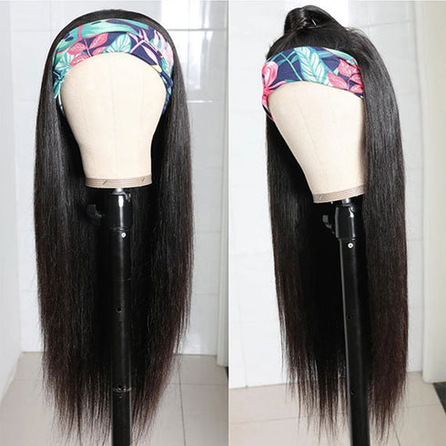 Headband Wigs Straight Wigs For Sale